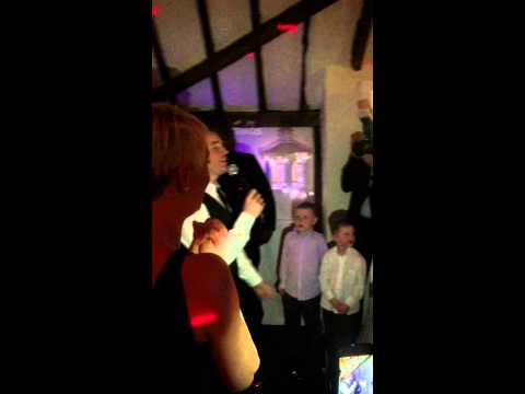 Gary Barlow first wedding appearance for Sarah and Gary's wedding.