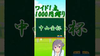 【2026年中山金杯】今回からショートで発表【しーらch】 #shorts