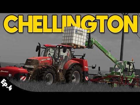 Chellington Valley - Farming Simulator 19 -  Ep.4 (with Wheel Cam)