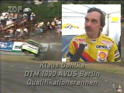 DTM Berlin AVUS 1990 - Klaus Gohlke Opel Kadett GSI - Qualifikationsrennen