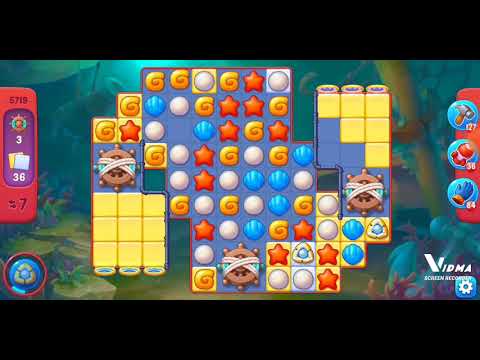 Fishdom. 5719 hard level no boosters and diamonds