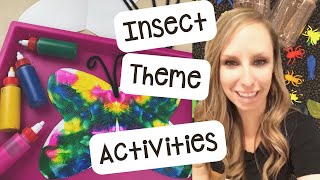 Insect Bug Theme Activities