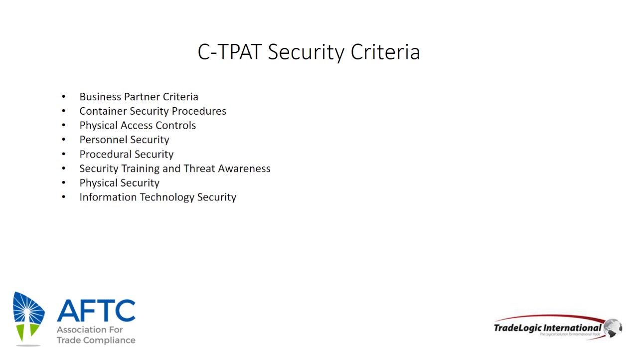 CTPAT The Application Process