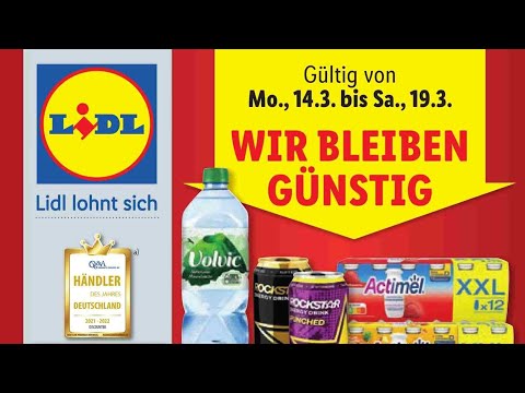 🛒 Lidl Katalog Prospekt 14. bis 19. März 2022 - Neuigkeiten, Angebote Deutschland 🇩🇪