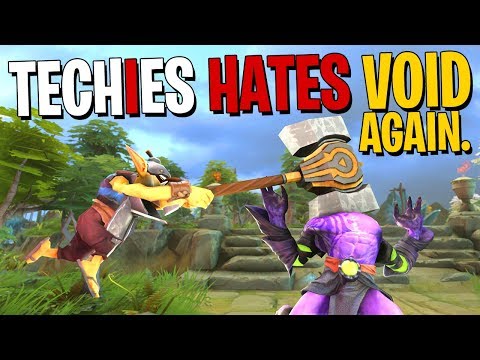 Techies Hates Faceless Void. Again. - DotA 2