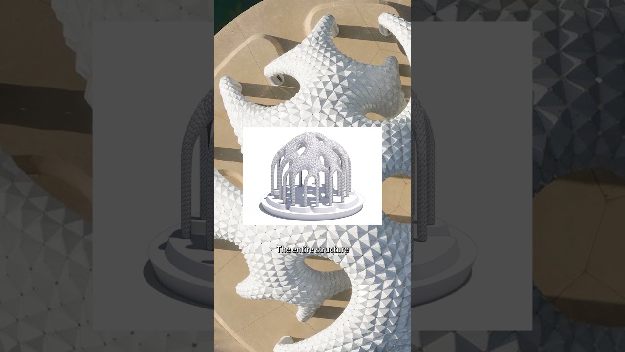 Ultra-Thin Aluminum Skin Holds Up Entire Structure | L’Ile Folie by MARC FORNES + THEVERYMANY