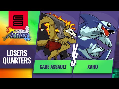 Cake Assault vs Xaro - Losers Quarters Rivals of Aether - Genesis 8 | Forsburn vs Orcane
