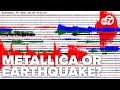 Metallica S Seismic Concert Leaves Virginia Tech S Lane Stadium Quaking Registers As Earthquake