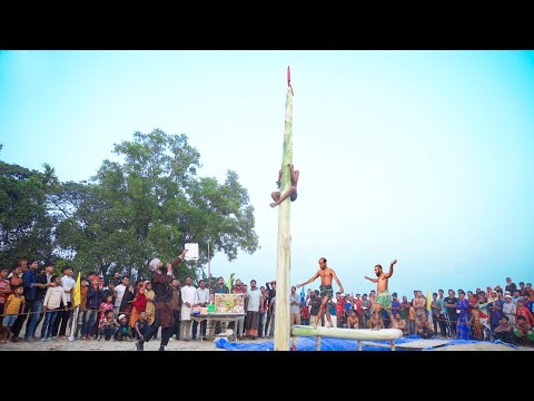 🏆The Greasy Banana Tree Challenge: Can He Reach the Top? #Mrbeast #Alamin9930 #AlGamingFun