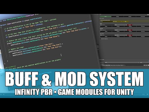 Game Modules - Buffs & Mods - Available at the Unity Asset Store!