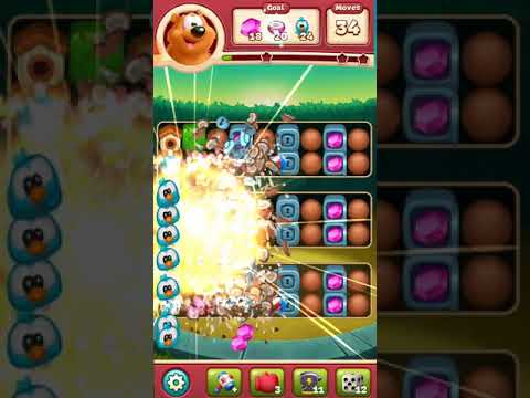 TOON BLAST 2440 crown 3 STARS