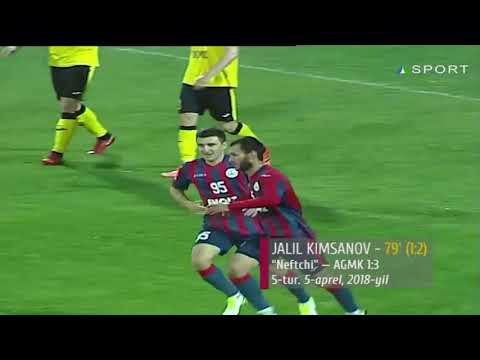 Superliga, 5-tur. Neftchi – AGMK 1:3. Barcha gollar (05.04.2018)