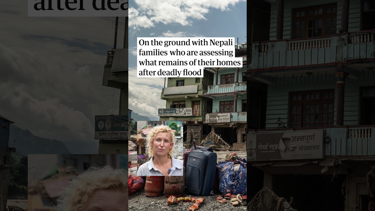 Nepal flash floods devastate sacred Trishuli River town, leaving residents homeless and displaced