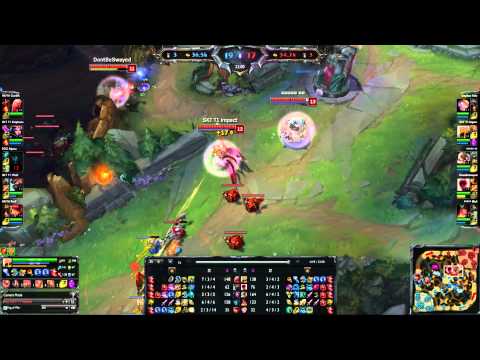 SKT T1 Impact - Azir vs Vladimir - patch 4.20