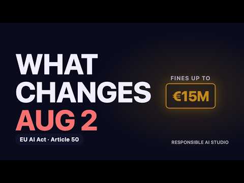 EU AI Act August 2 changes