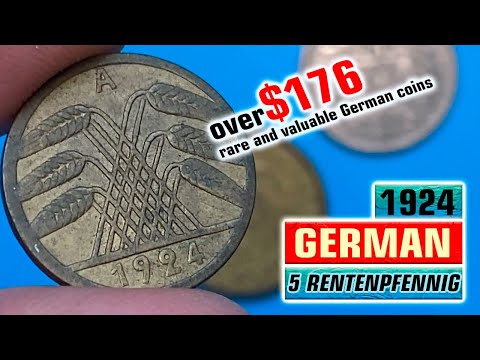 Rare 1924 German Coins Worth BIG Money! 🇩🇪💰 Check Your Collection!