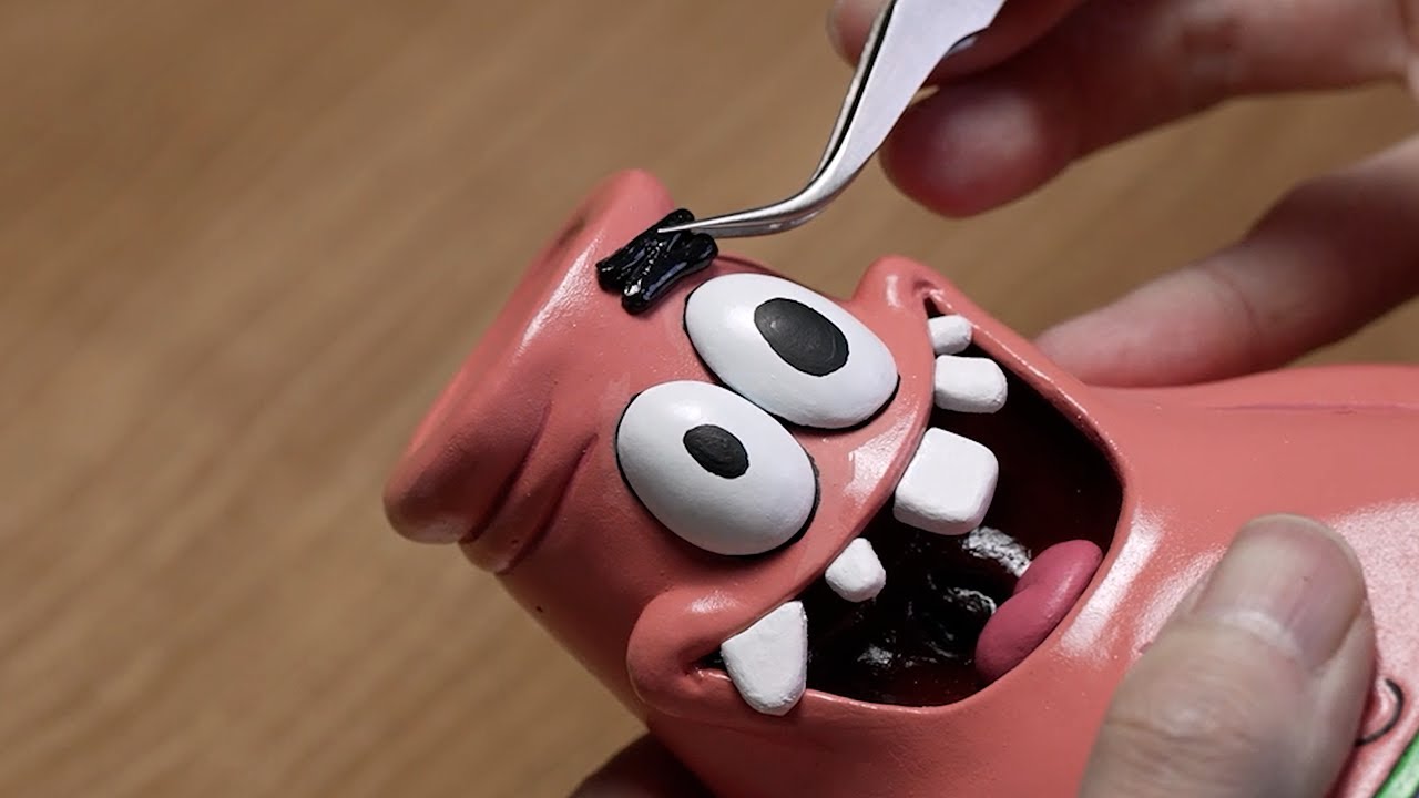 Making Patrick wireless charger with 3D pen