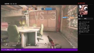 R6S　AIM力無さすぎプレイヤーのランクマ
