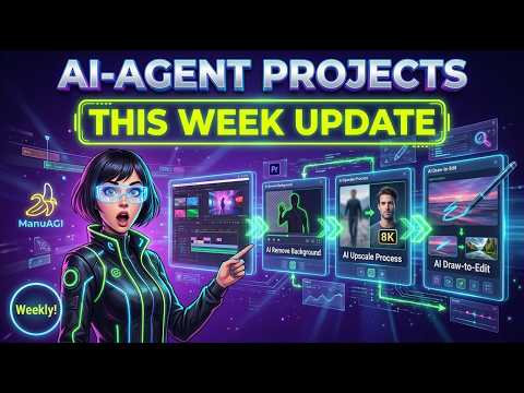 Top AI Agent Projects : AEVS, AgentBrush, Ultramemory, Novu Connect & MiMo Code
