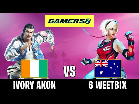 Ivory Akon vs 6 Weetbix Tekken 7 Nations Cup 2023 | Ivory Coast vs Australia