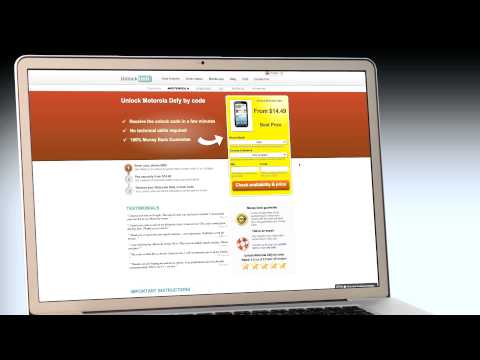 UNLOCK Motorola Defy - HOW TO UNLOCK Your Motorola Defy