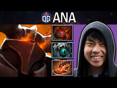 OG.ANA SMURF CHAOS KNIGHT WITH OVERWHELMING BLINK & TARASQUE - DOTA 2 GAMEPLAY