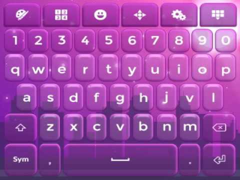 City Lights Animated Keyboard Video