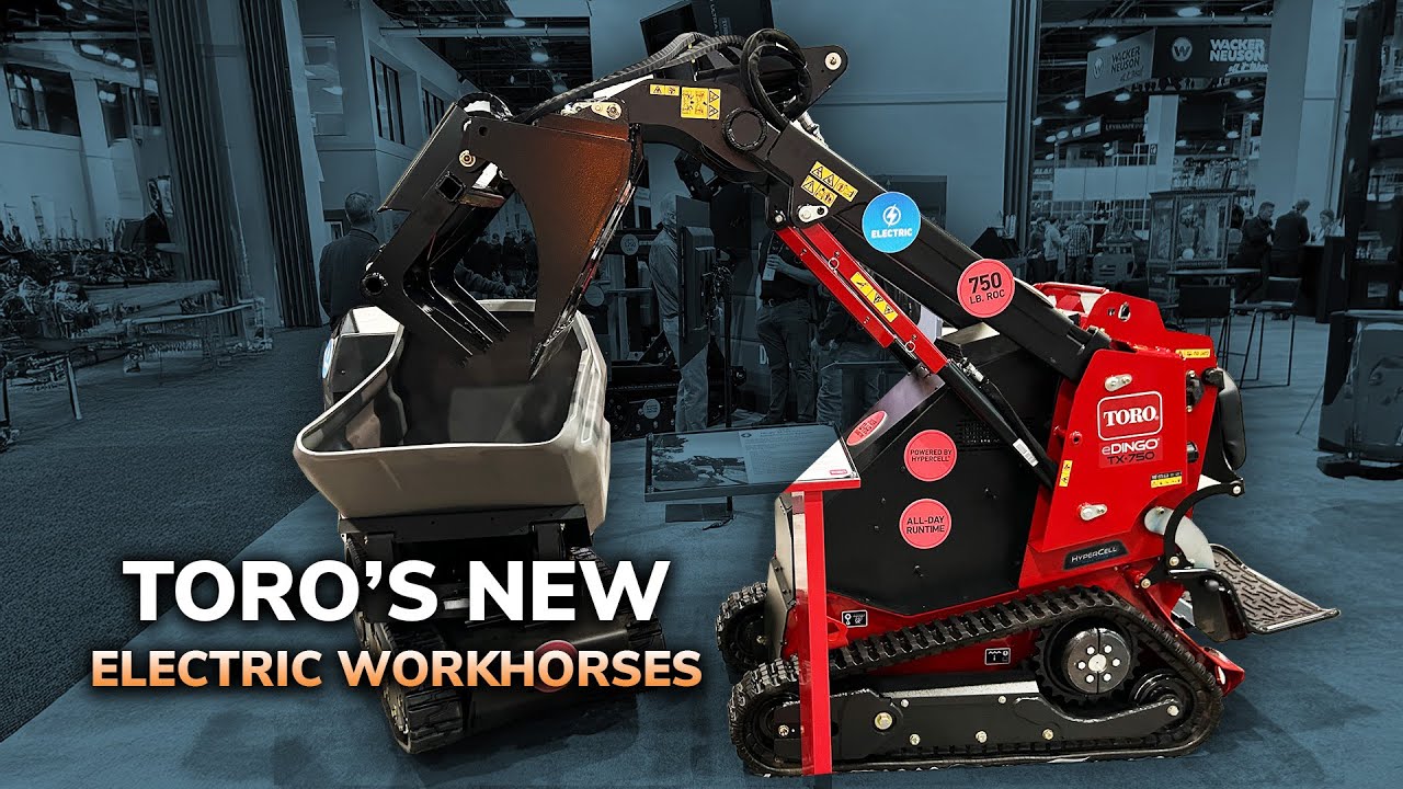 Closer Look: Toro’s First Tracked Electric Dingo Mini Track Loader & Ultra Buggies