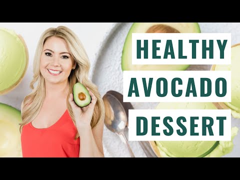 Healthy Dessert Recipe! Creamy Avocado Lime Mousse Dessert