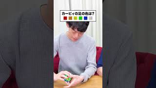 キューブを揃えて解答せよ！ #Shorts