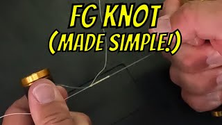 How to Tie the FG knot (step by step) #fgknot #fishingknots