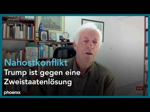phoenix tagesgespräch mit Prof. Moshe Zimmermann zum Nahostkonflikt am 05.02.25