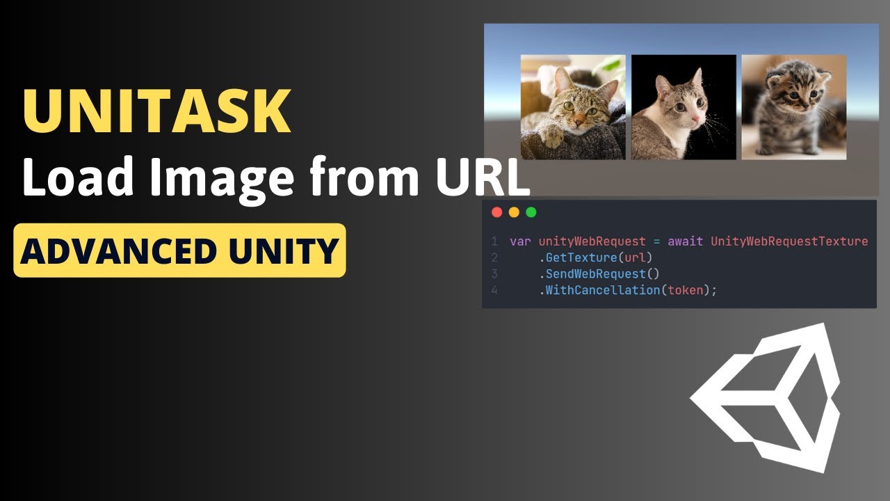Load Image from URL across Internet using UniTask in UnityWebRequest Unity