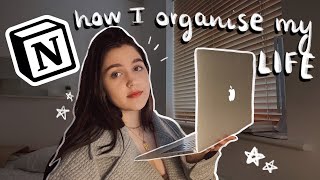 how i organise my life | notion tour