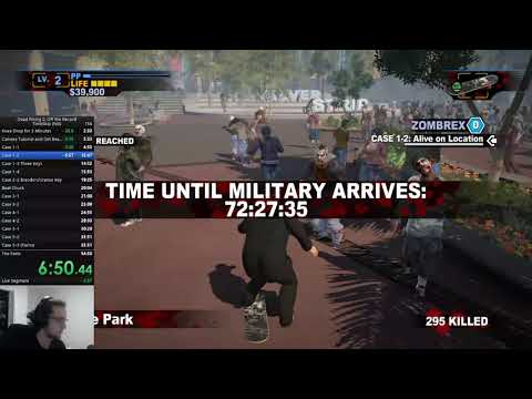Dead Rising 2 Off The Record Timeskip Speedrun Current WR: 49:54 (Introskip)
