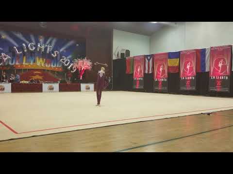 Melaniia Tur UKR - Clubs - Level 10 Junior - LA Lights 2019