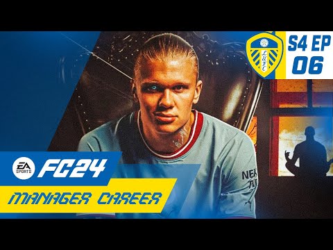 HAALAND.EXE STOPPED WORKING!! FC 24 LEEDS UNITED CAREER MODE