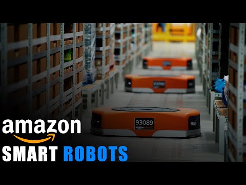 image-Where is the Amazon robot warehouse?