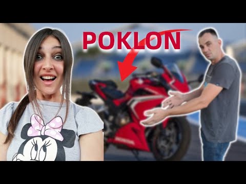 VALENTININ TATA KUPIO TINI MOTOR