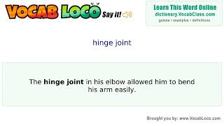Video thumbnail for hinge joint