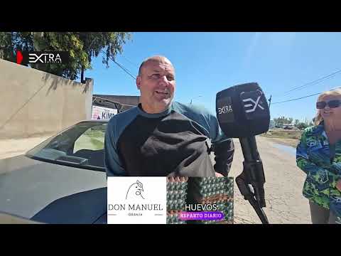 🔴 ING WHITE: ASÍ DESCARGABAN UN CAMIÓN CON AYUDA PROVENIENTE DE MIGUEL RIGLOS Y ANCHORENA, LA PAMPA