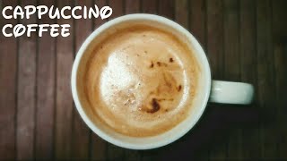 Homemade Cappuccino With Instant Coffee|Starbucks Frothy Creamy Coffee Recipe|Recipes Theory.