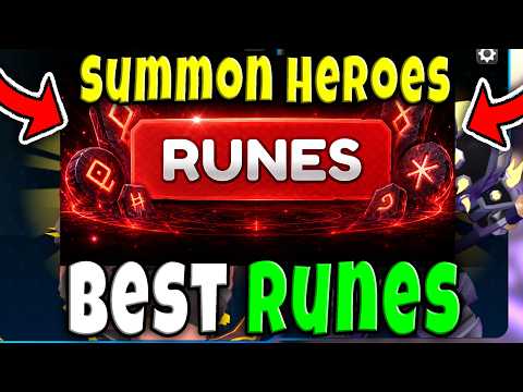 BEST RUNES in SUMMON HEROES FULL GUIDE Roblox