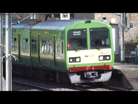 IE 8510 Class Dart Train number 8611 - Salthill & Monkstown, Dublin