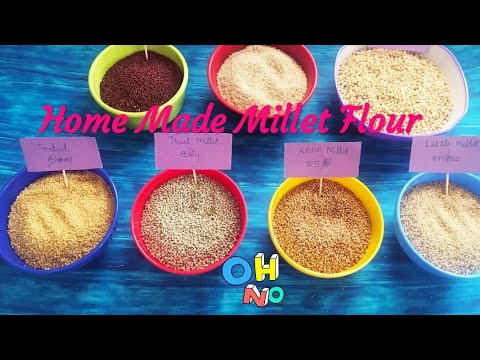 Homemade Healthy Millet Flour