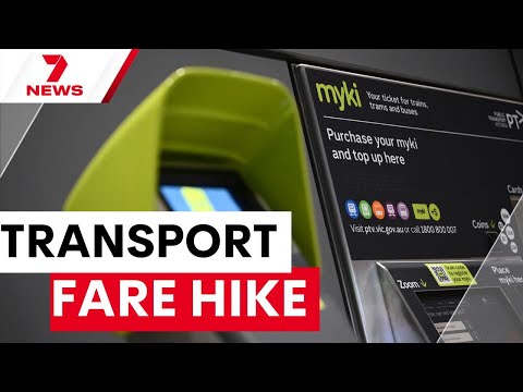 Victorian public transport fares to increase in 2026 | 7NEWS