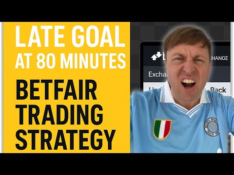 The Late Goal at 80 Minutes Betfair Trading Strategy (How I Trade the Final 10 Minutes)