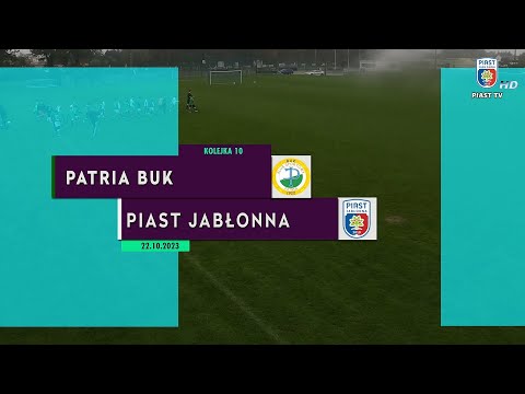 MŁODZIK D2: Patria Buk 5-6 Piast Jabłonna (22.10.2023) [kolejka 10] {wszystkie bramki}