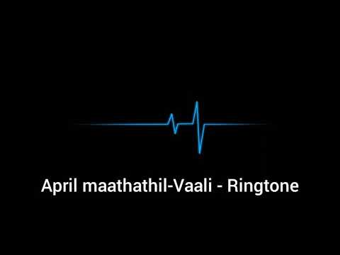April maathathil-Vaali Ringtone Maniac