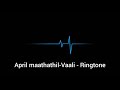 April maathathil-Vaali Ringtone Maniac